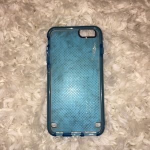 blue clear case